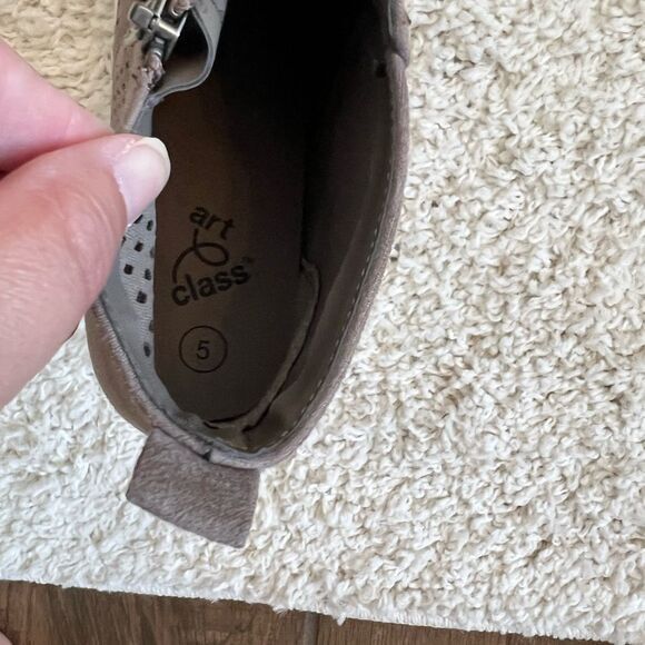 High Top Sneakers Taupe - Picture 3 of 7